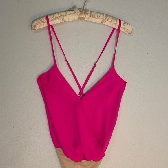 LuLus - SEXY Backless Neon Pink Bodysuit - S - Picture 6 of 14